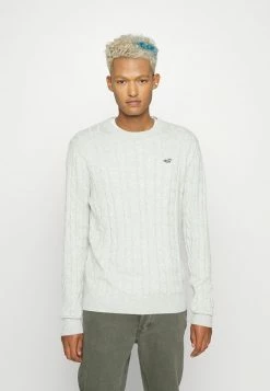 Hollister Co. Strickpullover - Light Grey | Herren