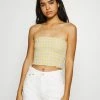 Hollister Co. REVERSIBLE TUBE - Top - Yellow Plaid | Damen -Hollister Co Verkäufe 2022 032aee95bb8c4c9d8481c739eafb5754