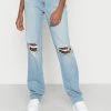Hollister Co. Jeans Straight Leg - Blue Denim | Damen -Hollister Co Verkäufe 2022 05724049376045d59b2911da7e1baf68