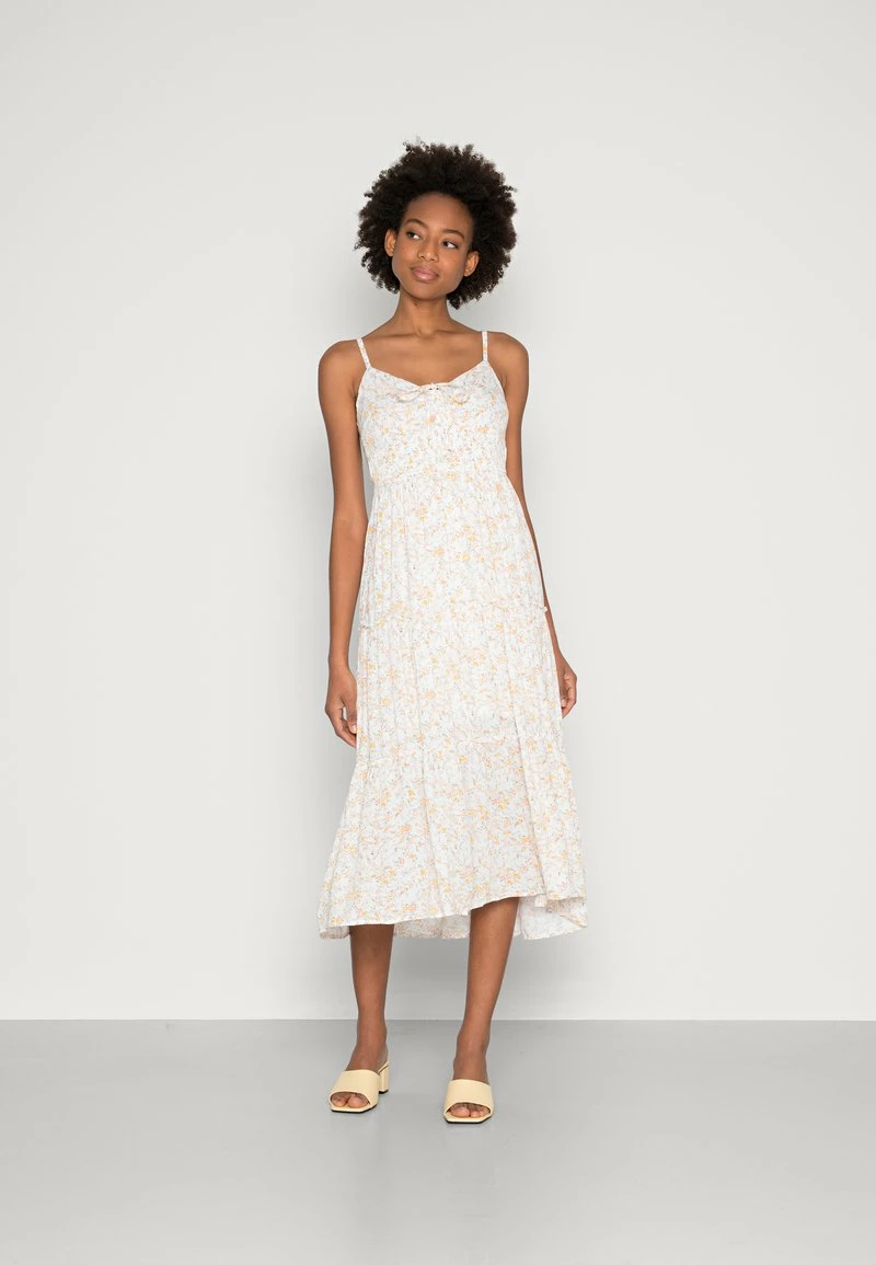 Hollister Co. BARE MIDI - Freizeitkleid - White Floral | Damen 3 Hollister Co. BARE MIDI - Freizeitkleid - White Floral | Damen