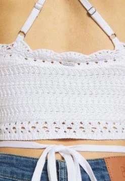 Hollister Co. BARE HIGHNECK - Top - White | Damen -Hollister Co Verkäufe 2022 057fe953d446422798f30fb5d6469430