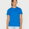 Hollister Co. CREW ICON SOLIDS - T-Shirt Basic - Turq | Herren