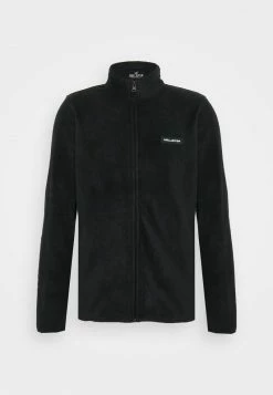 Hollister Co. ZIP UP - Fleecejacke - Black | Herren -Hollister Co Verkäufe 2022 079225cb798340e58fef695f07ef0777
