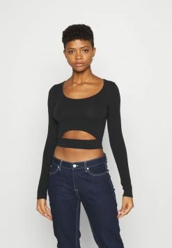 Hollister Co. CUT OUT - Langarmshirt - Black | Damen