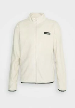 Hollister Co. ZIP UP - Fleecejacke - Cream | Herren -Hollister Co Verkäufe 2022 0aec43bbfa49464aba87bd7e18e95c6a