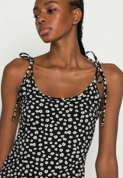 Hollister Co. BARE KNIT MIDI DRESS - Jerseykleid - Black Ground White Floral | Damen -Hollister Co Verkäufe 2022 0bf9734064ec49fdb9e57f14fdebf901