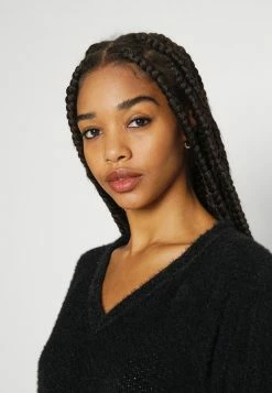 Hollister Co. COZY EYELASH EASY VEE 2 PACK - Strickpullover - Black/xenon Blue | Damen -Hollister Co Verkäufe 2022 0d46ca9c81464135a8725fa479e09810