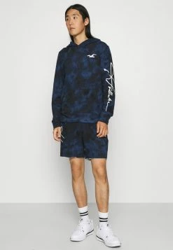 Hollister Co. PRINT LOGO MATCHBACK - Sweatshirt - Navy Wash | Herren