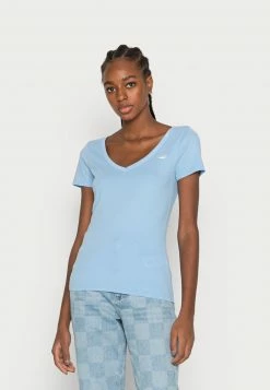 Hollister Co. SLIM VEE 3 PACK - T-Shirt Basic - Bright White/placid Blue/b25 | Damen -Hollister Co Verkäufe 2022 0db6a58f22f6449ea440e7ea905dc02a
