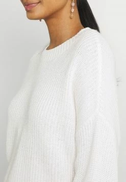 Hollister Co. EASY CREW - Strickpullover - White | Damen -Hollister Co Verkäufe 2022 0e9f03bf119842d2a27a93824e736f57