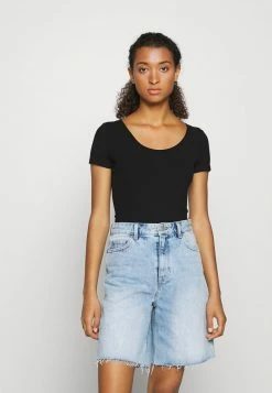 Hollister Co. BODYSUIT BASIC 2 PACK - T-Shirt Basic - Black/white | Damen -Hollister Co Verkäufe 2022 1036873eb1794574981a61efd58db30f