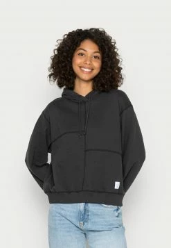 Hollister Co. JOCK TAG CROPPED - Kapuzenpullover - Phantom | Damen