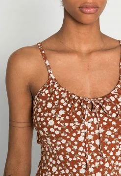 Hollister Co. Freizeitkleid - Brown Floral | Damen -Hollister Co Verkäufe 2022 11857dbcc1104a5187ededbd88941711