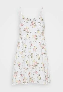 Hollister Co. BARE FEMME SHORT DRESS - Freizeitkleid - White | Damen -Hollister Co Verkäufe 2022 11d1aa29ca7c420690f228467a94b8e9