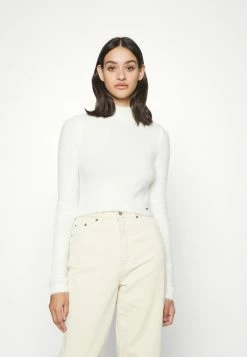 Hollister Co. COZY MOCK NECK - Strickpullover - Jet Stream | Damen