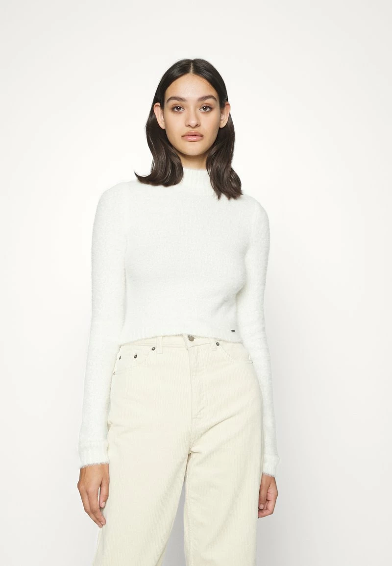 Hollister Co. COZY MOCK NECK - Strickpullover - Jet Stream | Damen 3 Hollister Co. COZY MOCK NECK - Strickpullover - Jet Stream | Damen