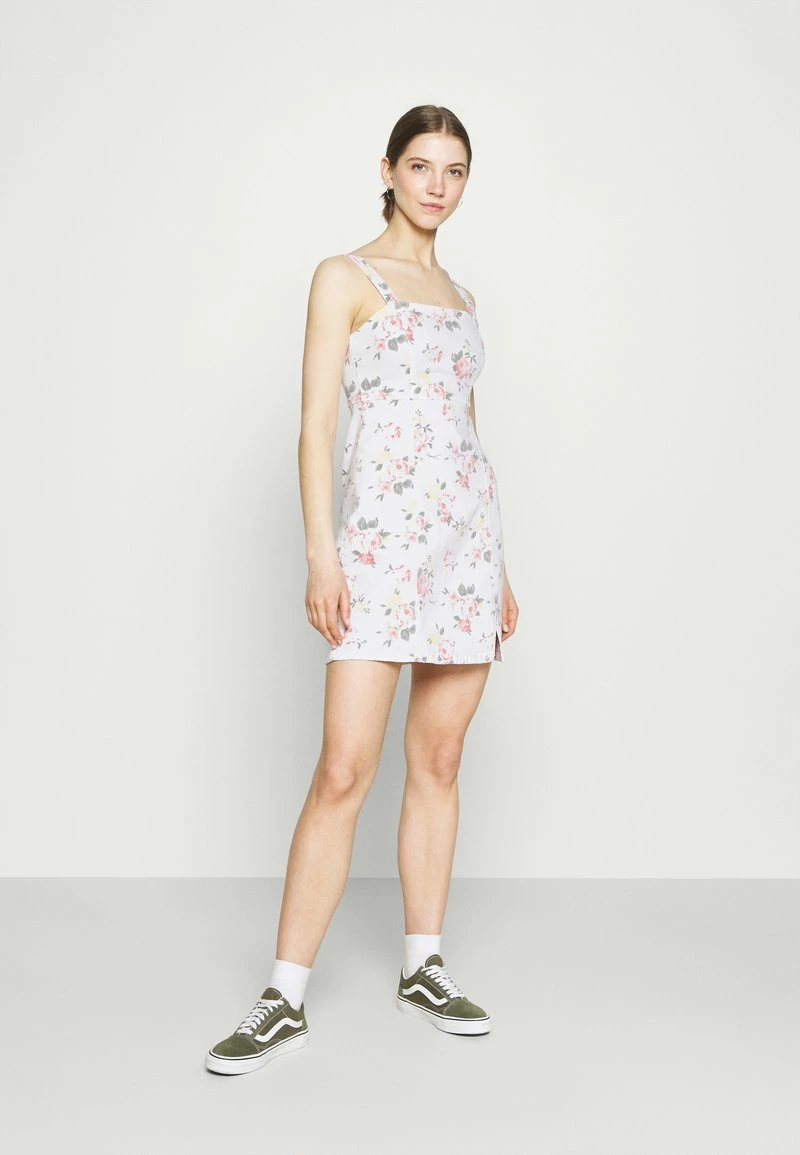 Hollister Co. BARE STRUCTURED - Jeanskleid - White | Damen 4 Hollister Co. BARE STRUCTURED - Jeanskleid - White | Damen – Bild 2