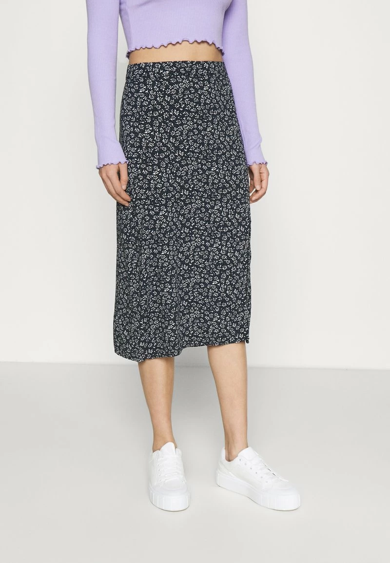 Hollister Co. SLIP SKIRT - A-Linien-Rock - Navy | Damen 3 Hollister Co. SLIP SKIRT - A-Linien-Rock - Navy | Damen