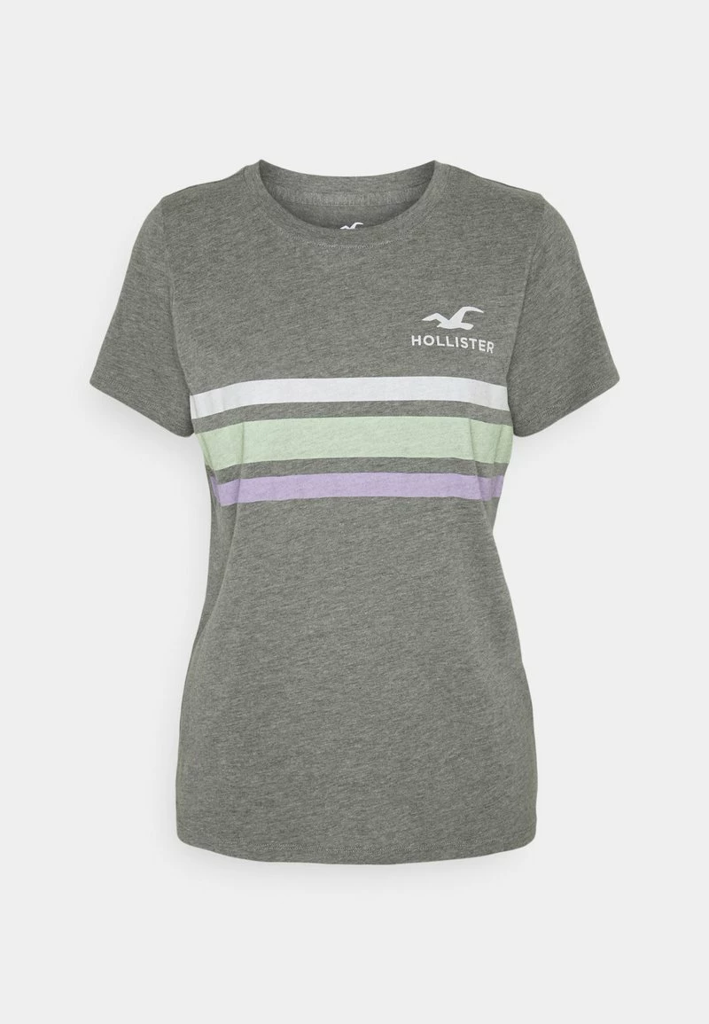 Hollister Co. TEE - T-Shirt Print - Grey | Damen 6 Hollister Co. TEE - T-Shirt Print - Grey | Damen – Bild 4