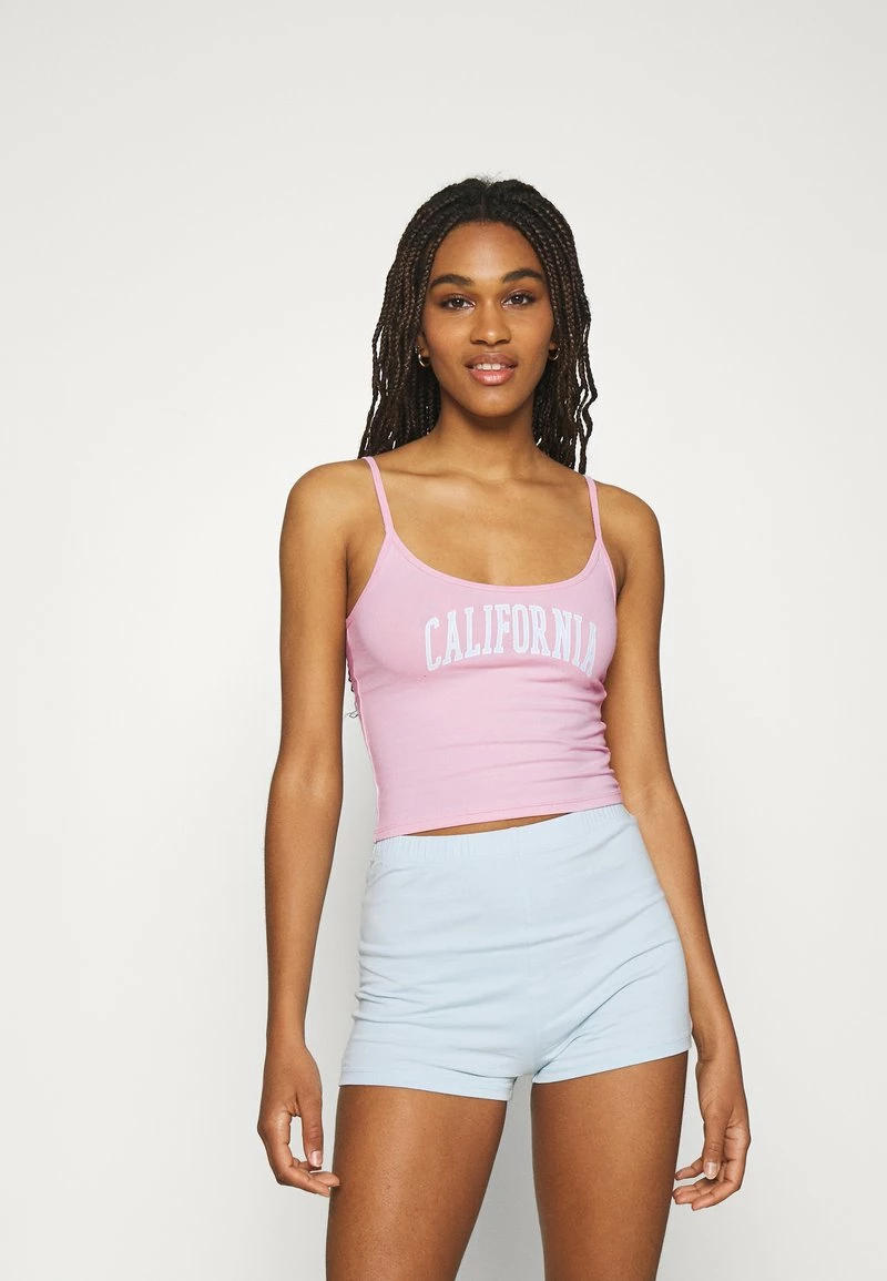 Hollister Co. BABY CAMI TRIFECTA - Top - Neon Pink | Damen 3 Hollister Co. BABY CAMI TRIFECTA - Top - Neon Pink | Damen