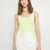 Hollister Co. DOUBLE SIDE CINCH BOYTANK - Top - Green Wash | Damen