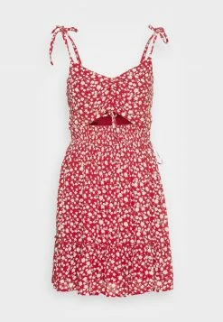 Hollister Co. BARE CUTOUT DRESS - Freizeitkleid - Red | Damen -Hollister Co Verkäufe 2022 1c5dfb0e1b8e4b0b9a3237e8460448d1