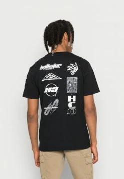 Hollister Co. T-Shirt Print - Black | Herren