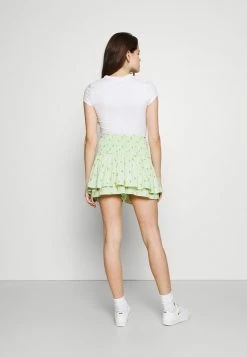 Hollister Co. FLIRTY SMOCKED SKORT - Minirock - Green | Damen -Hollister Co Verkäufe 2022 1d4294410f5a4368b95c92f0d7bcfa84