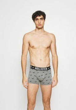 Hollister Co. PATTERN 3 PACK - Panties - Navy/grey/black | Herren -Hollister Co Verkäufe 2022 1ea13aa6499a447da6a2c159e5d79585