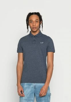 Hollister Co. CORE - Poloshirt - Textured Navy | Herren