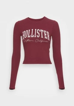 Hollister Co. HERITAGE BABY - Langarmshirt - Burg | Damen -Hollister Co Verkäufe 2022 229b0f81e23b406f9ca2723a0836e0be