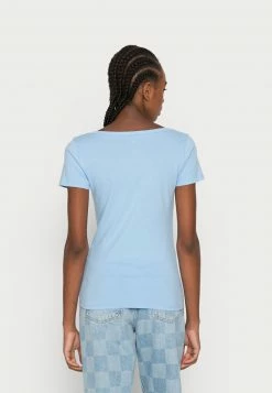 Hollister Co. SLIM VEE 3 PACK - T-Shirt Basic - Bright White/placid Blue/b25 | Damen -Hollister Co Verkäufe 2022 22a5d5c369ae4f318ebab745d1beddee