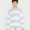 Hollister Co. OVERSIZED SWEATER - Strickpullover - Xenon | Damen -Hollister Co Verkäufe 2022 23c10451a5f34f3f8138c71904a597b8