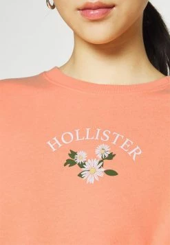 Hollister Co. PRINT FASHION LOGO CREW - Sweatshirt - Coral | Damen -Hollister Co Verkäufe 2022 24943eef1504490a96a3a1ae680fe44d