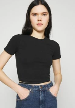 Hollister Co. STRAPPY WRAP TEE - T-Shirt Basic - Black | Damen -Hollister Co Verkäufe 2022 24c9dda431ac4169a59245c94b1652c1