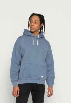 Hollister Co. HEAVYWEIGHT JOCKTAG - Kapuzenpullover - Mid Blue | Unisex