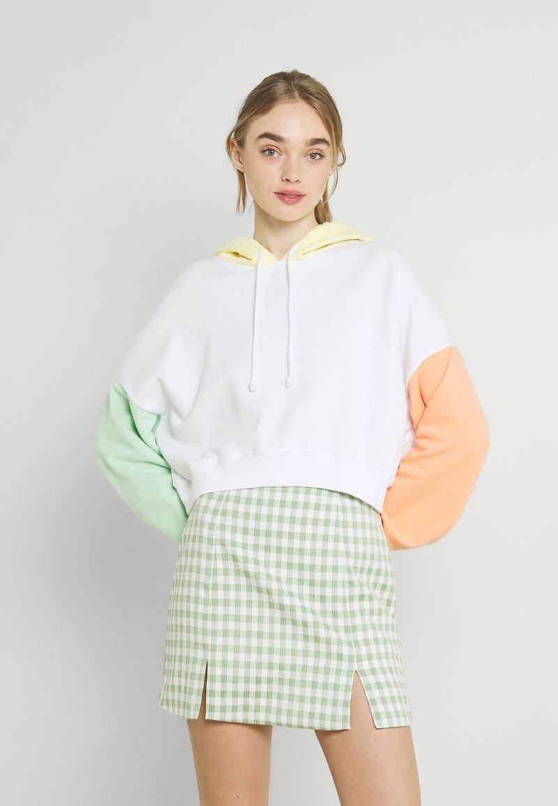 Hollister Co. COLORBLOCKED CROPPED - Sweatshirt - White | Damen 3 Hollister Co. COLORBLOCKED CROPPED - Sweatshirt - White | Damen