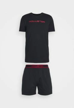 Hollister Co. LOUNGE - Pyjama - Black | Herren -Hollister Co Verkäufe 2022 27ccd1a4174a49348b7a9da2193becc8