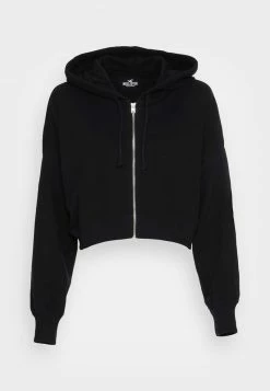 Hollister Co. CROPPED MIN BRANDED - Sweatjacke - Black | Damen -Hollister Co Verkäufe 2022 29fc93b49b3344f4bfeda9b78d8a6cf8