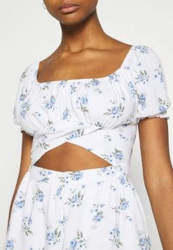 Hollister Co. ROMPER - Jumpsuit - White Floral | Damen -Hollister Co Verkäufe 2022 2a60f48b336346f29bcf63c02a842a4f
