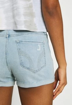 Hollister Co. CURVY DEST - Jeans Shorts - Light-blue Denim | Damen -Hollister Co Verkäufe 2022 2a7a4209df684b10a5a168e8ca7117f5