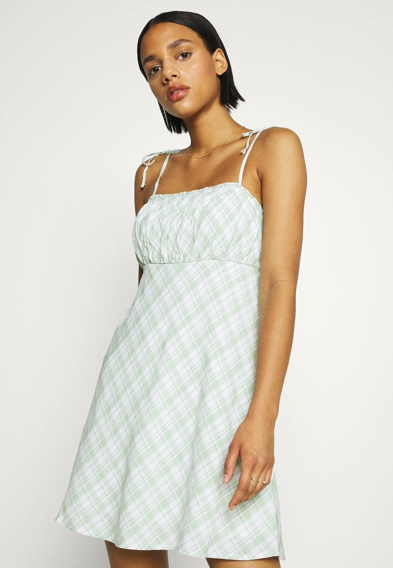 Hollister Co. RUCHED TIE STRAP DRESS - Freizeitkleid - Green | Damen 6 Hollister Co. RUCHED TIE STRAP DRESS - Freizeitkleid - Green | Damen – Bild 4