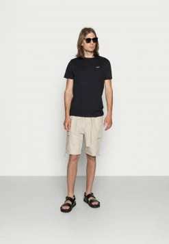 Hollister Co. CREW CHAIN 3 PACK - T-Shirt Basic - Black/white/grey | Herren