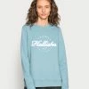 Hollister Co. LOGO CREW - Sweatshirt - Smoke Blue | Damen