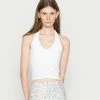 Hollister Co. BARE HALTER - Top - White | Damen -Hollister Co Verkäufe 2022 2e2863ad8a204f7f9bdadbd63077387a