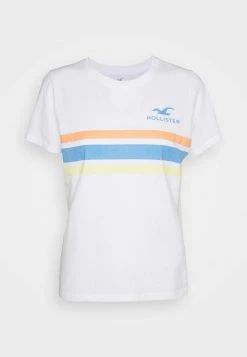 Hollister Co. TEE - T-Shirt Print - White | Damen -Hollister Co Verkäufe 2022 30aada0c3bcd4ed8beb2f5ab74dd862a