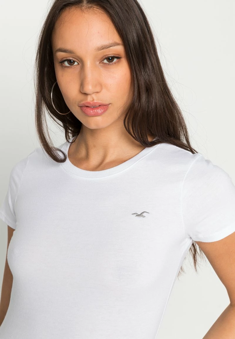 Hollister Co. SLIM CREW MULTIPACK UNISEX - T-Shirt Basic - White/zinfandel/beetle | Damen 9 Hollister Co. SLIM CREW MULTIPACK UNISEX - T-Shirt Basic - White/zinfandel/beetle | Damen – Bild 7
