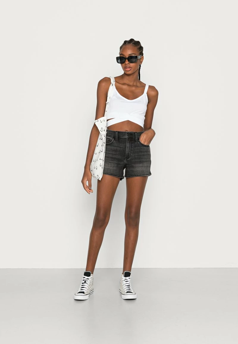 Hollister Co. WASH CLEAN VENT - Jeans Shorts - Black Clean | Damen 4 Hollister Co. WASH CLEAN VENT - Jeans Shorts - Black Clean | Damen – Bild 2