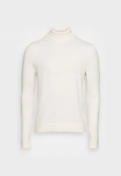 Hollister Co. TURTLENECK - Strickpullover - Cream | Herren -Hollister Co Verkäufe 2022 32993c5118b146d9a0ba581252a5abff