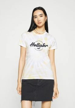 Hollister Co. TECH CORE - T-Shirt Print - Yellow | Damen